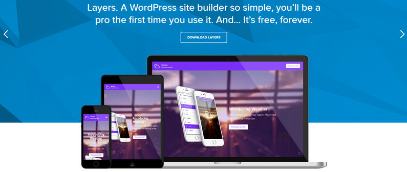 Layers - Wordpress Site builder