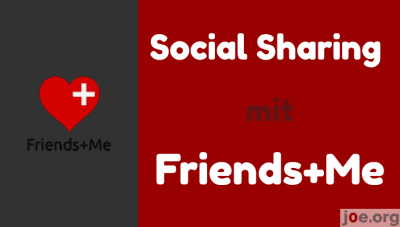 Social Sharing mit Friends+Me vereinfachen