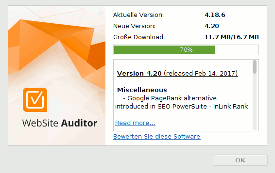 Website Auditor Update 4.20
