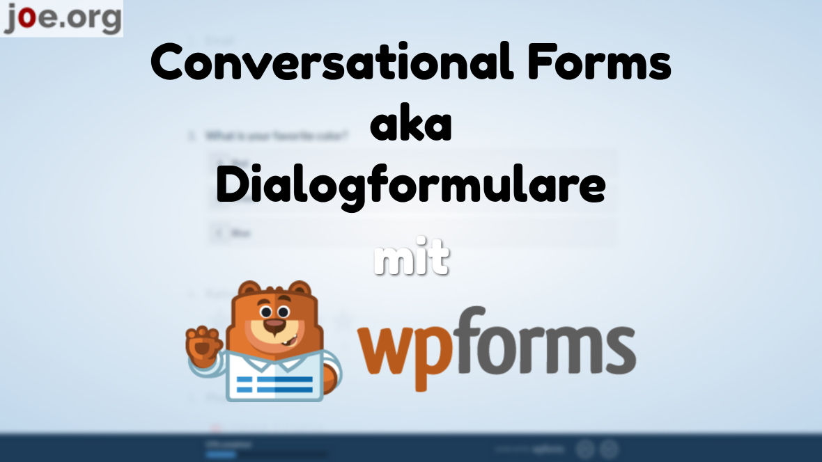 WPForms Dialogformulare
