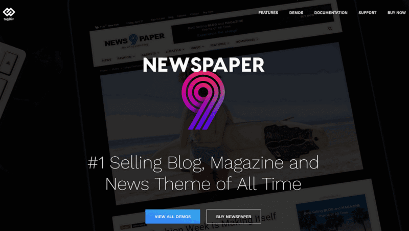 Newspaper9 WordPress Theme
