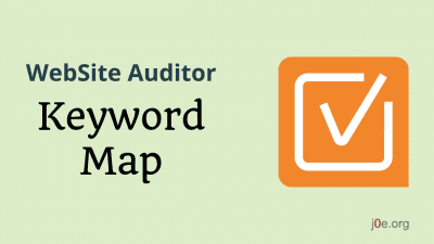 WebSite Auditor Keyword Map
