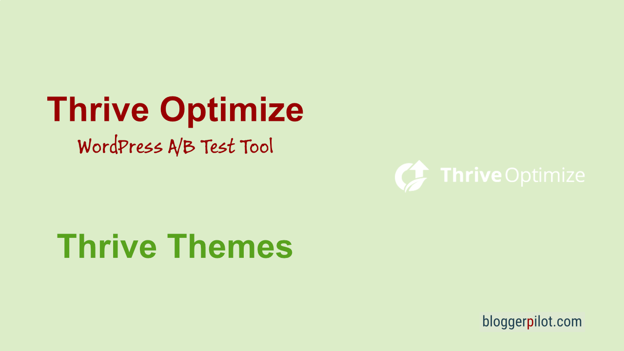 Thrive Optimize Review