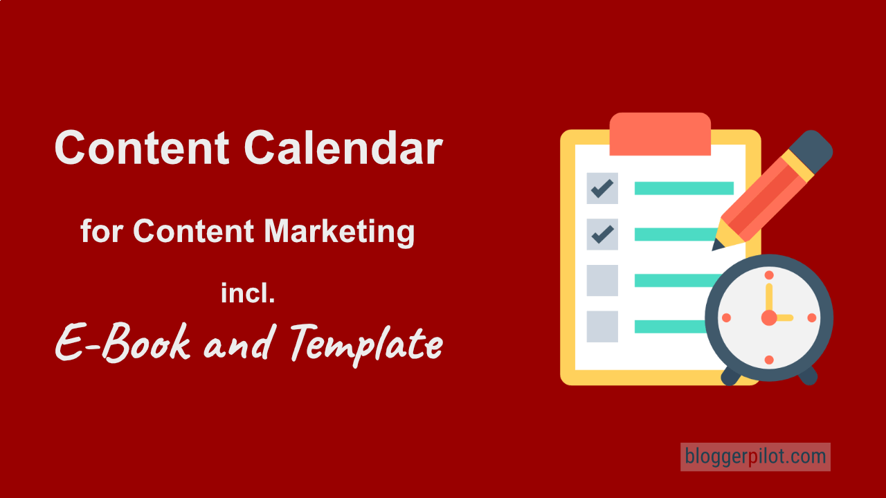Content Calendar and Marketing Editorial Plan Download Template