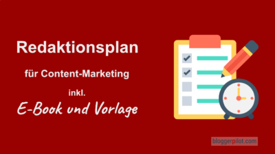 Redaktionsplan für Content-Marketing - Vorlage zum Download