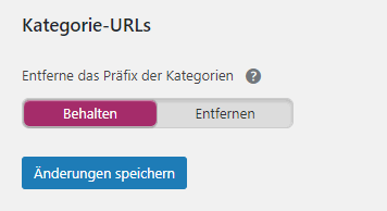 Kategorie-URL Präfix entfernen