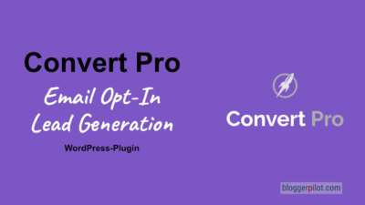 Convert Pro - WordPress Popup Plugin