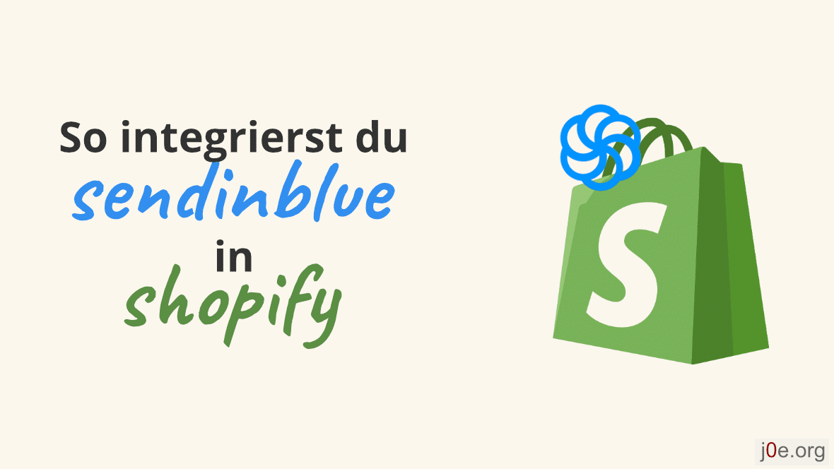 sendinblue integration in shopify