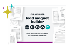 All templates for your lead magnet builder