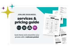 Templates for services and prices