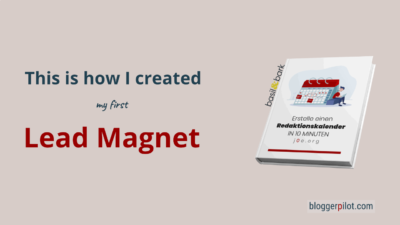 This is how I created my lead magnet