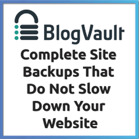 BlogVault Backup und Security