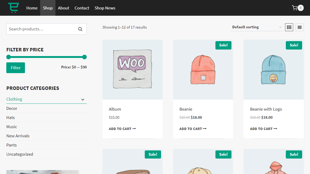 Kaydence WooCommerce Shop Theme