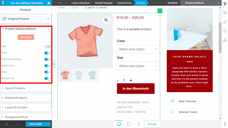 Modify WooCommerce product display in the smallest detail