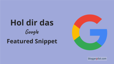 Google Featured Snippet Optimierung