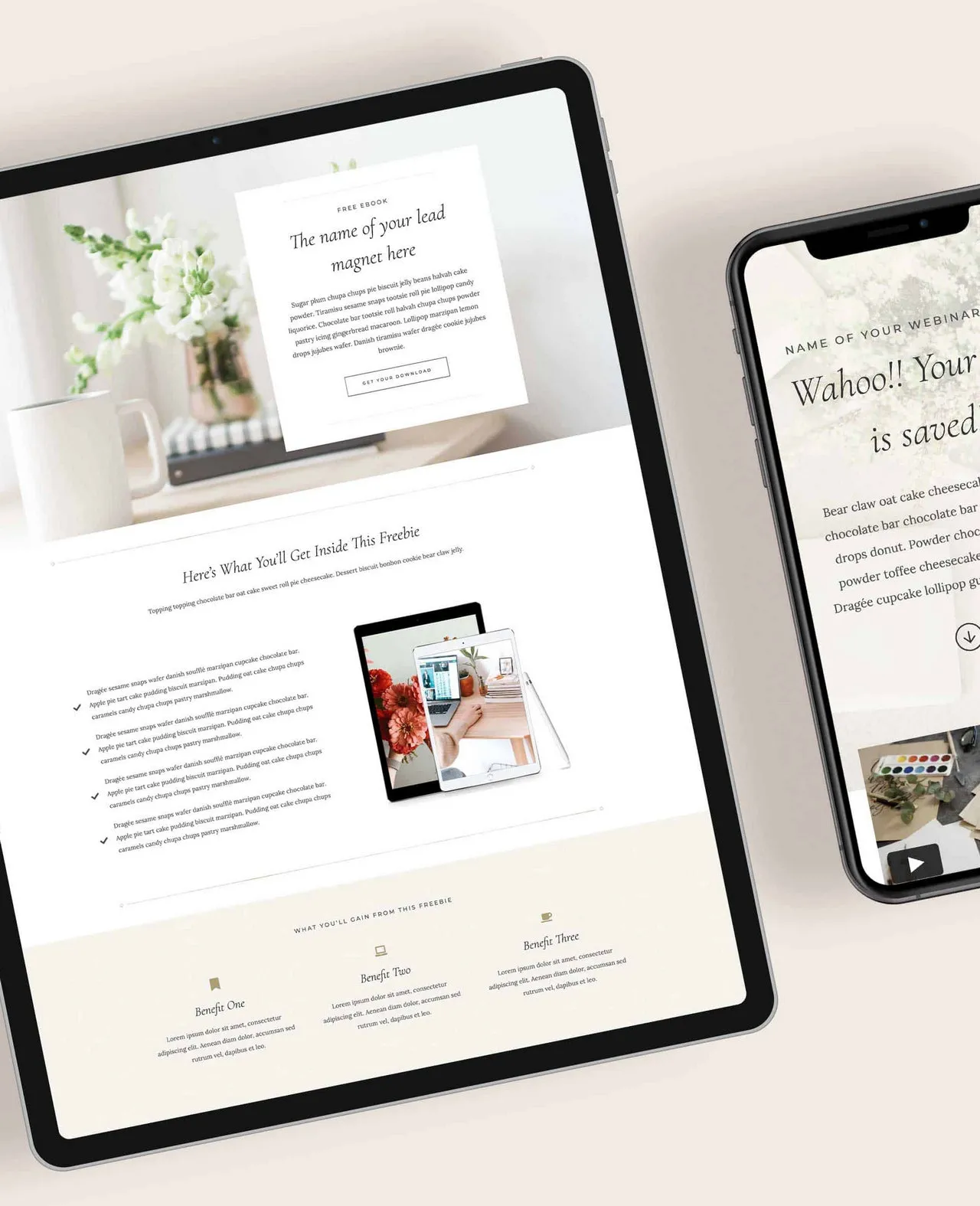 Feminine themes by Restored 316: simple, uncluttered and inviting