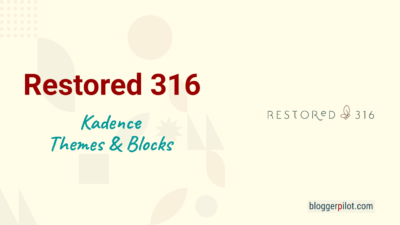 Feminine Themes and Blocks for Kadence - Restored 316