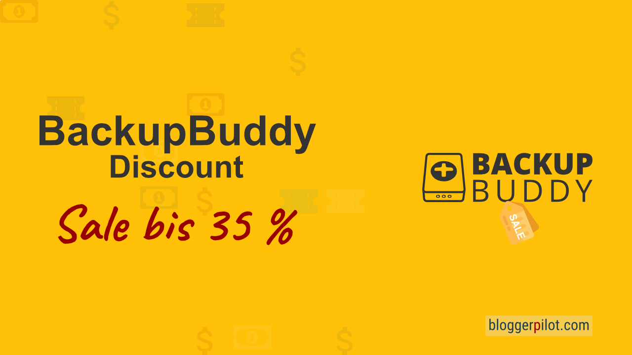 BackupBuddy mit 35% Discount