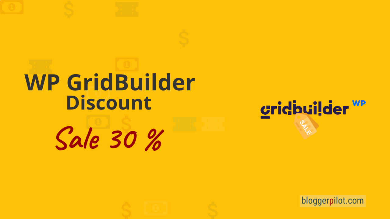 WP GridBuilder Discount