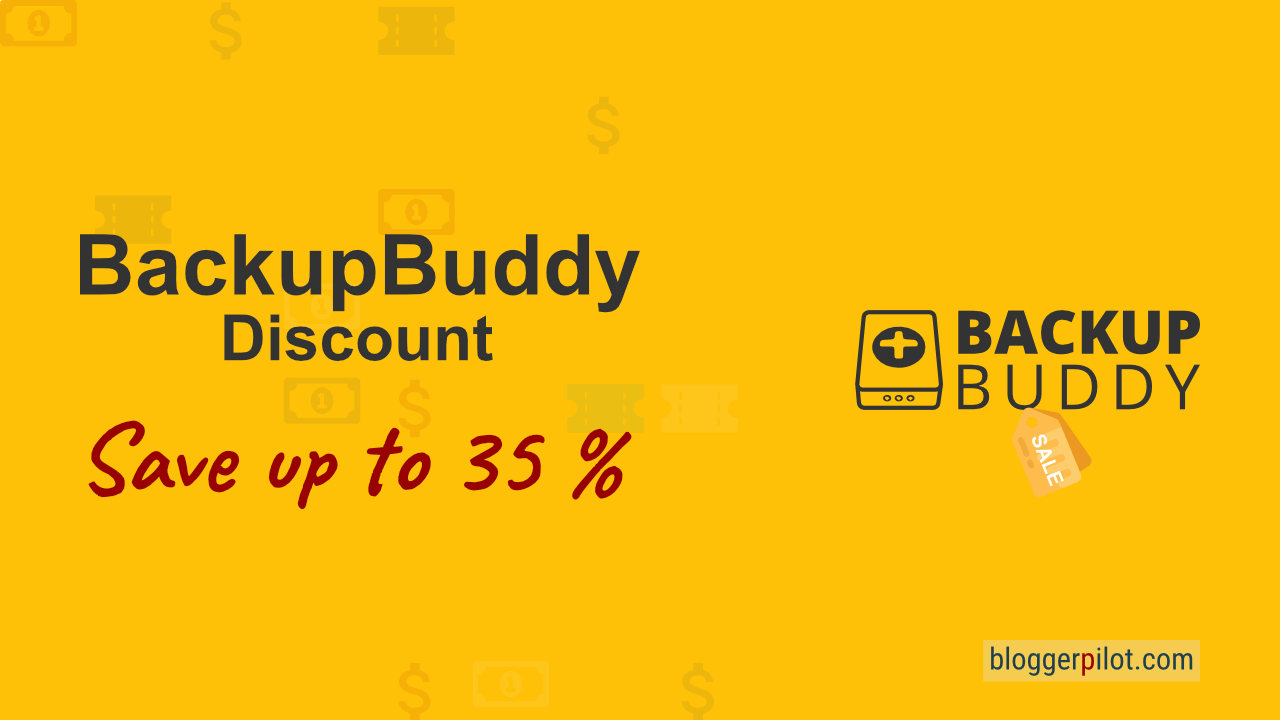 BackupBuddy Discount - 35 %