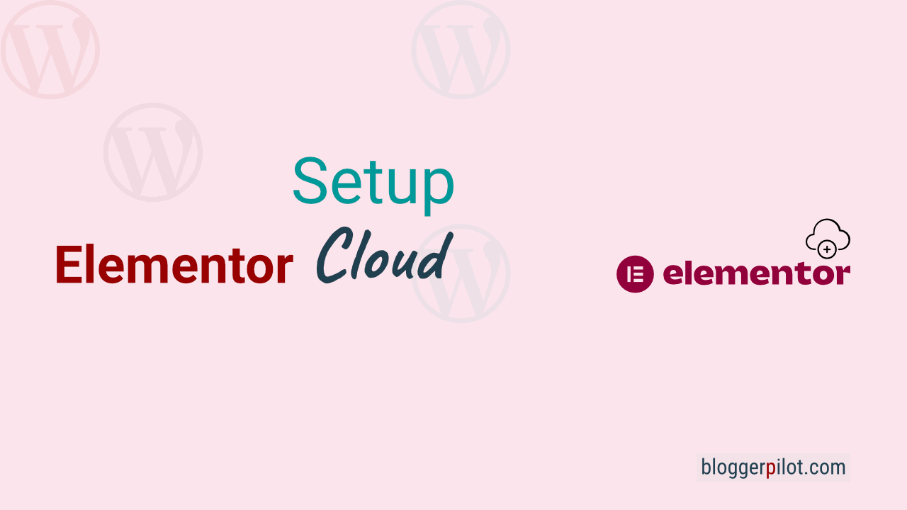 Elementor Cloud Website Installation und Setup