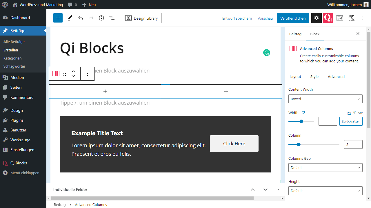 Qi Blocks Editor