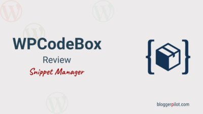 WPCodeBox - The better code snippet plugin