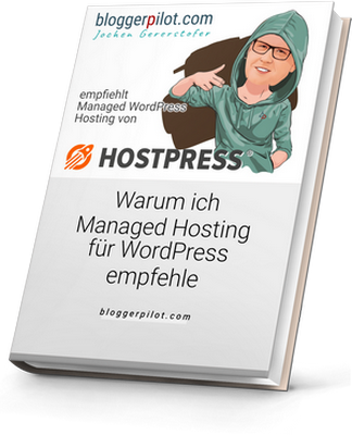 Cover für das Managed-WordPress-Hosting E-Book.