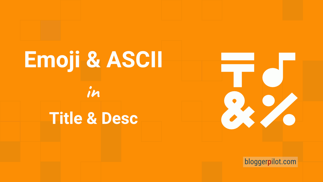 SEO Emojis und ASCII 🚀 für Title und Meta Description