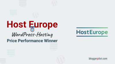 Host Europe: The Price-Performance Winner Among WordPress Hosters